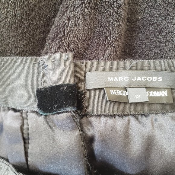 Marc Jacobs - Textured black skirt - Size 8 - Picture 13 of 15